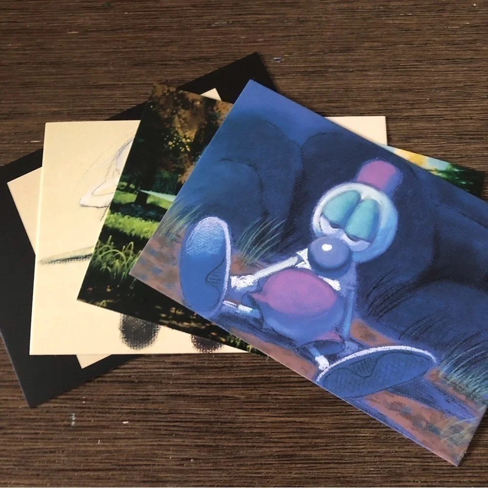 Disney Pixar Shorts Postcards: The Adventures of Andre and Wally B. 4 pack